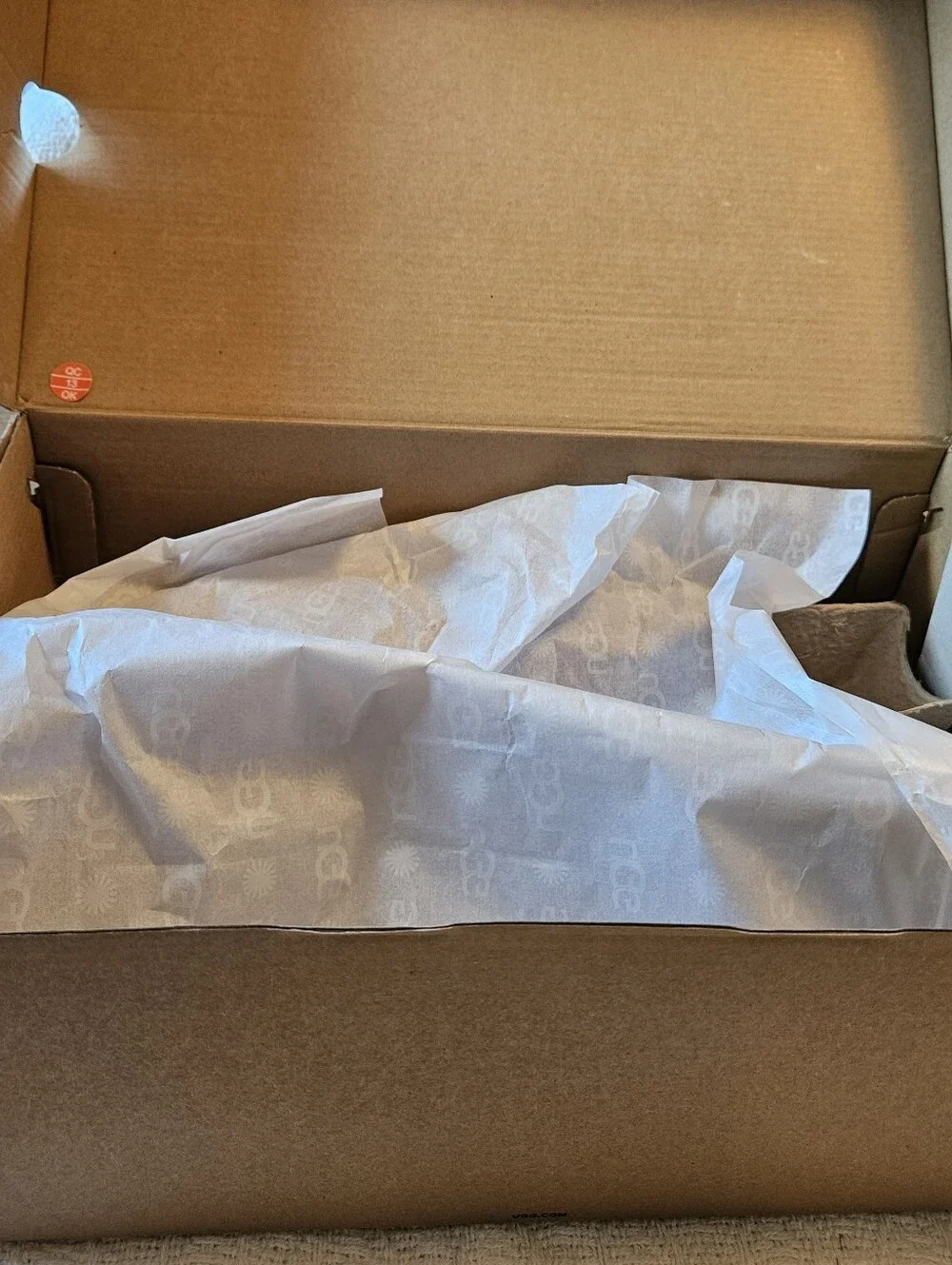 Empty Ugg Tasmin II Shoe Box Womens Size 12